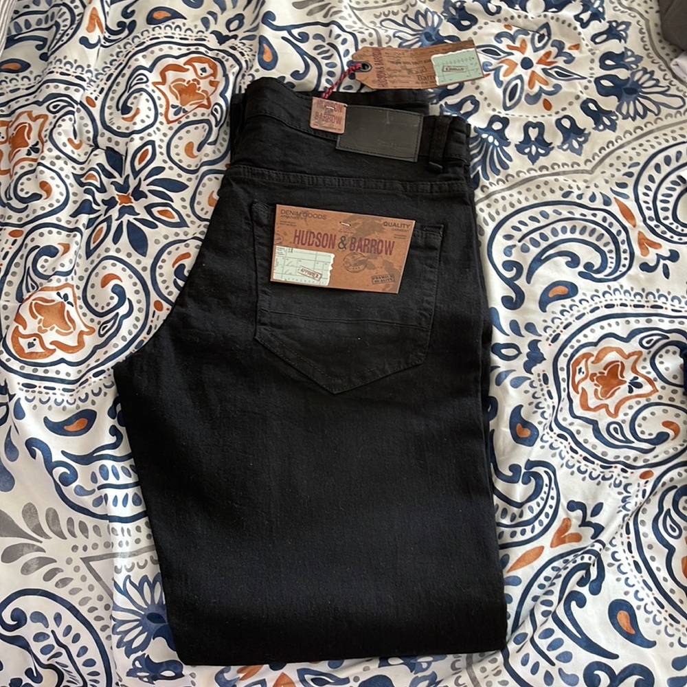 Mens Black Jeans